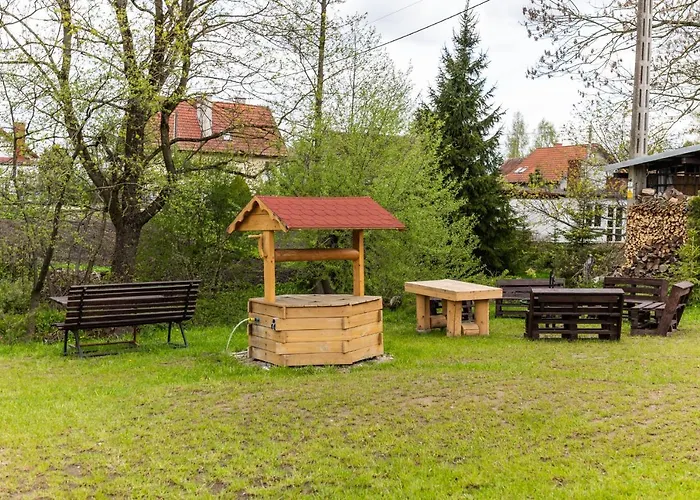 Domek Caloroczny Z Bali Na Mazurach Z Balia Ogrodowa 6 Osobowy